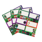 Ученически етикети Minecraft Diamond - 18 бр. - Image 2