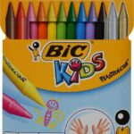 Маслени пастели BIC 12 цвята Plastidecor