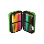 Ученически несесер Minecraft Pixel 2022 с 3 ципа и съдържание - Image 3