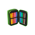 Ученически несесер Minecraft Pixel 2022 с 3 ципа и съдържание - Image 4