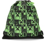 Ученическа спортна торба Minecraft Green - Image 2