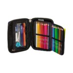 Ученически несесер със съдържание COMIX CLASSIC BLUE 2024 - Image 2