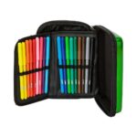 Ученически несесер със съдържание COMIX CLASSIC GREEN 2024 - Image 3