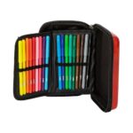 Ученически несесер със съдържание COMIX CLASSIC RED 2024 - Image 3