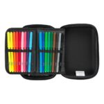 Ученически несесер със съдържание COMIX RAINBOW PINK 2024 - Image 4