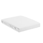 Долен чаршаф единичен бял