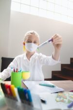 Детска маска - GQWhite (Yel/Gre), 4 - 9 години - Image 8