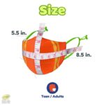 Crayola™ Adults Cool Colors, маски за лице за тийнейджъри, учители и възрастни, в сет, 5 броя - Image 6