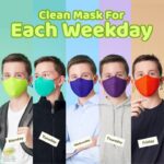 Crayola™ Adults Cool Colors, маски за лице за тийнейджъри, учители и възрастни, в сет, 5 броя - Image 7