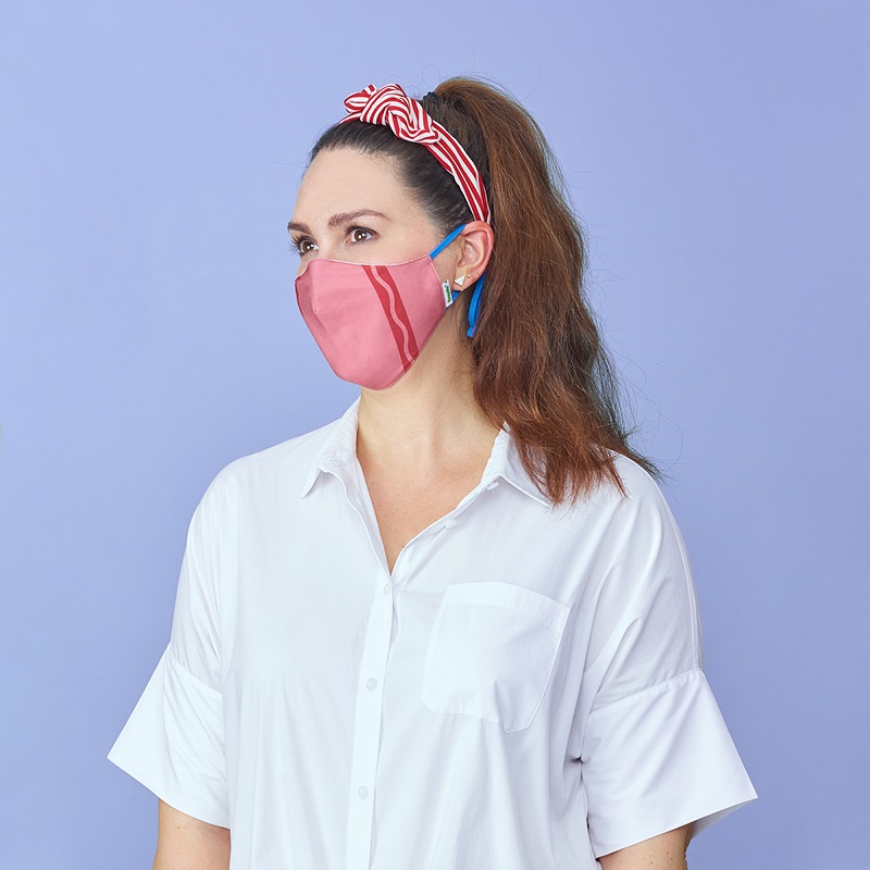 Crayola™ Adults Tip Faces, маски за лице за тийнейджъри, учители и възрастни, в сет, 5 броя - Image 5