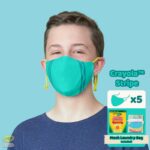 Crayola™ Adults Stripe, маски за лице за тийнейджъри, учители и възрастни, в сет, 5 броя - Image 6