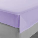 Долен чаршаф единичен светло лилав - Image 2