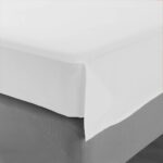 Долен чаршаф единичен бял - Image 2