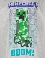 Блуза с дълъг ръкав Minecraft Creeper Logo, размер 134 - Image 3
