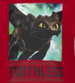 Блуза Как да си дресираш дракон червен, размер 128 - Image 3