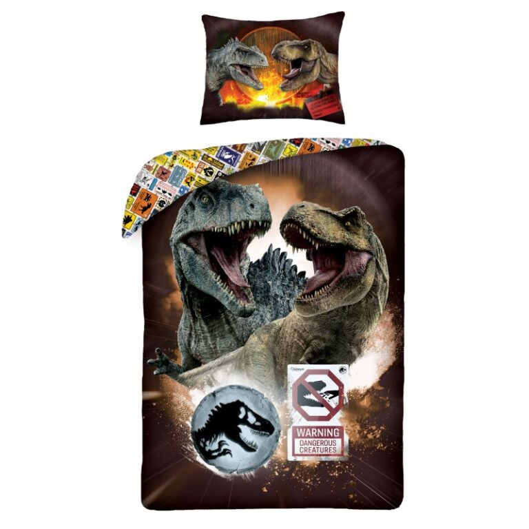 Детски спален комплект Jurassic World Creatures