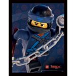 Картина Lego Ninjago movie Jay в остъклена рамка