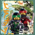Платно от канава колаж Lego Ninjago Lloyd и Kai