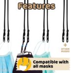 SchoolMaskPack™ придържащи ленти за маски за възрастни и тийнейджъри в сет, 5 броя - Image 6