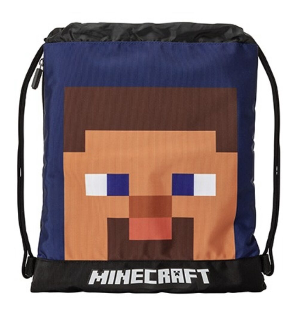 Ученическа спортна торба Minecraft Steve 2022