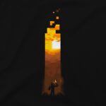 Тениска Minecraft факла - Image 2