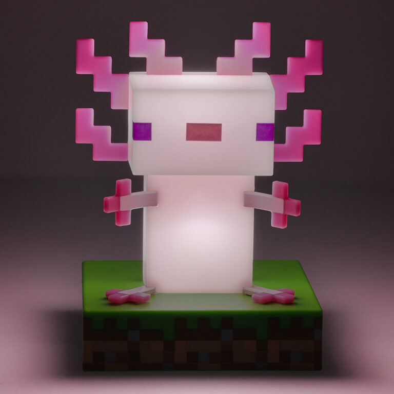 Лампа Minecraft Axolotl Icon