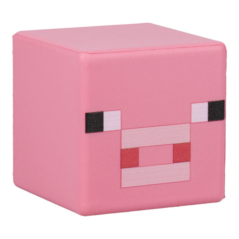 Антистрес кубче Minecraft Pig