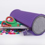 Несесер цилиндър Pixie Crew Grey/Purple - Image 4