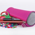 Несесер цилиндър Pixie Crew Grey/Fuchsia - Image 4