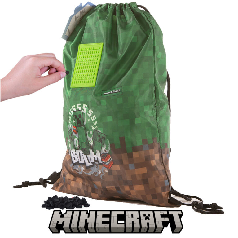 Спортна торба Minecraft Pixie Crew