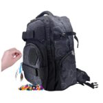 Ученическа раница Pixie Crew Hexa Black ергономична