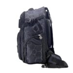 Ученическа раница Pixie Crew Hexa Black ергономична - Image 3