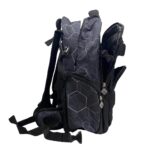 Ученическа раница Pixie Crew Hexa Black ергономична - Image 8