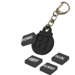 Ключодържател Pixie Crew Black